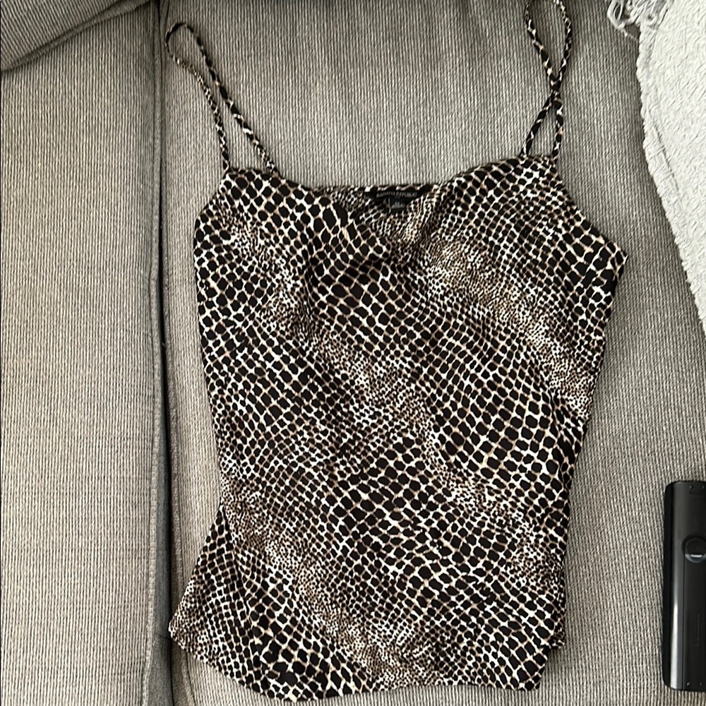 Leopard Print Women's Top